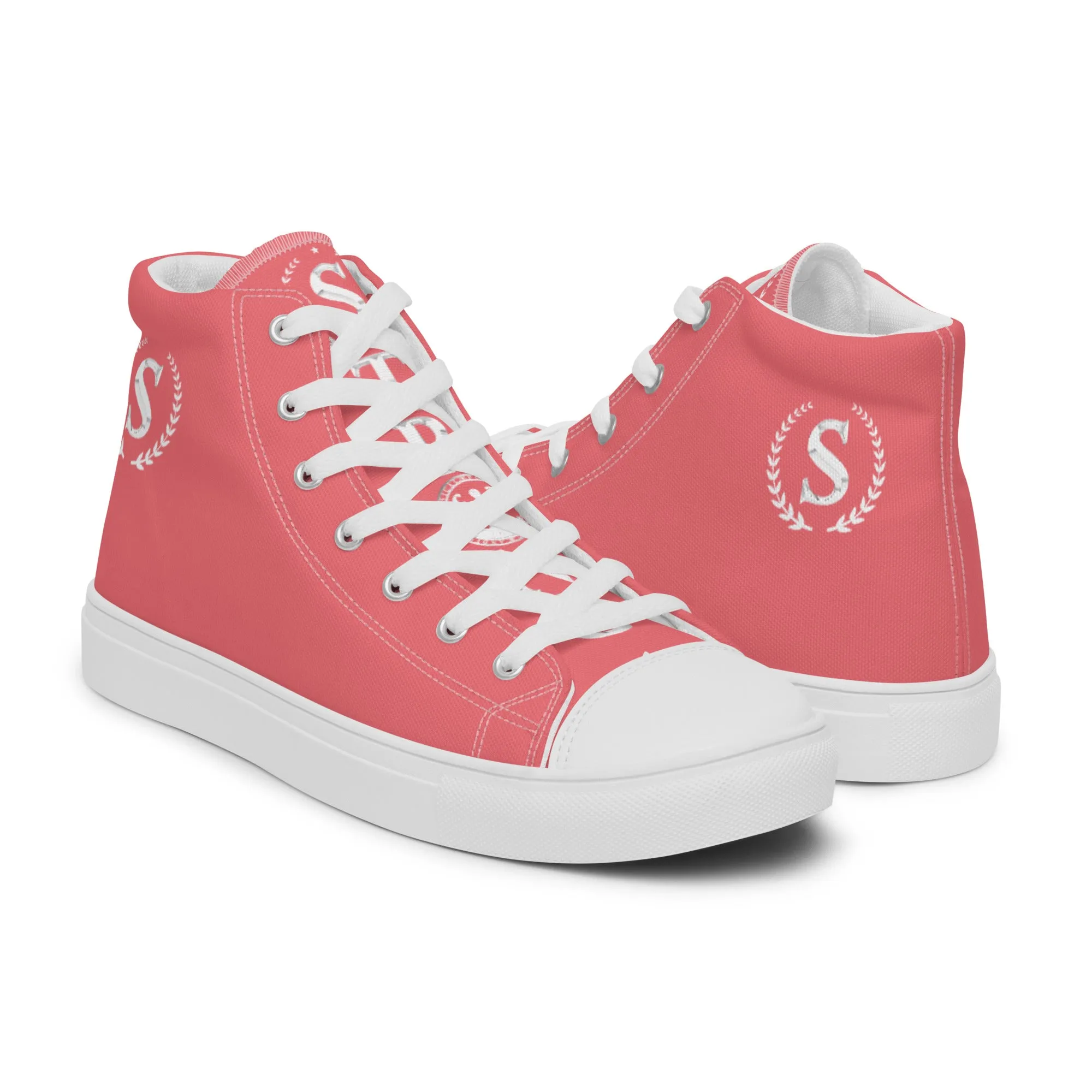 Women’s high top canvas shoes