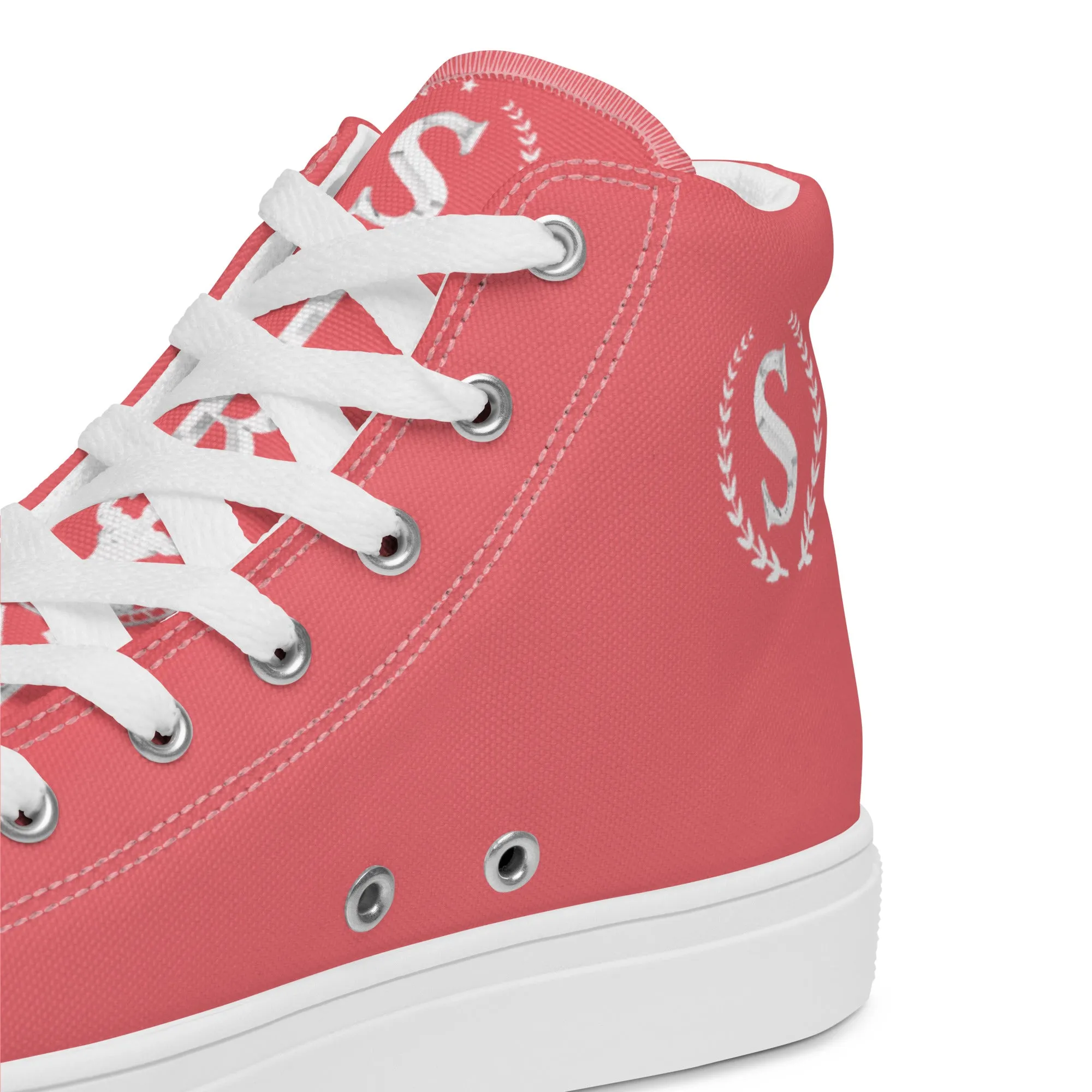 Women’s high top canvas shoes