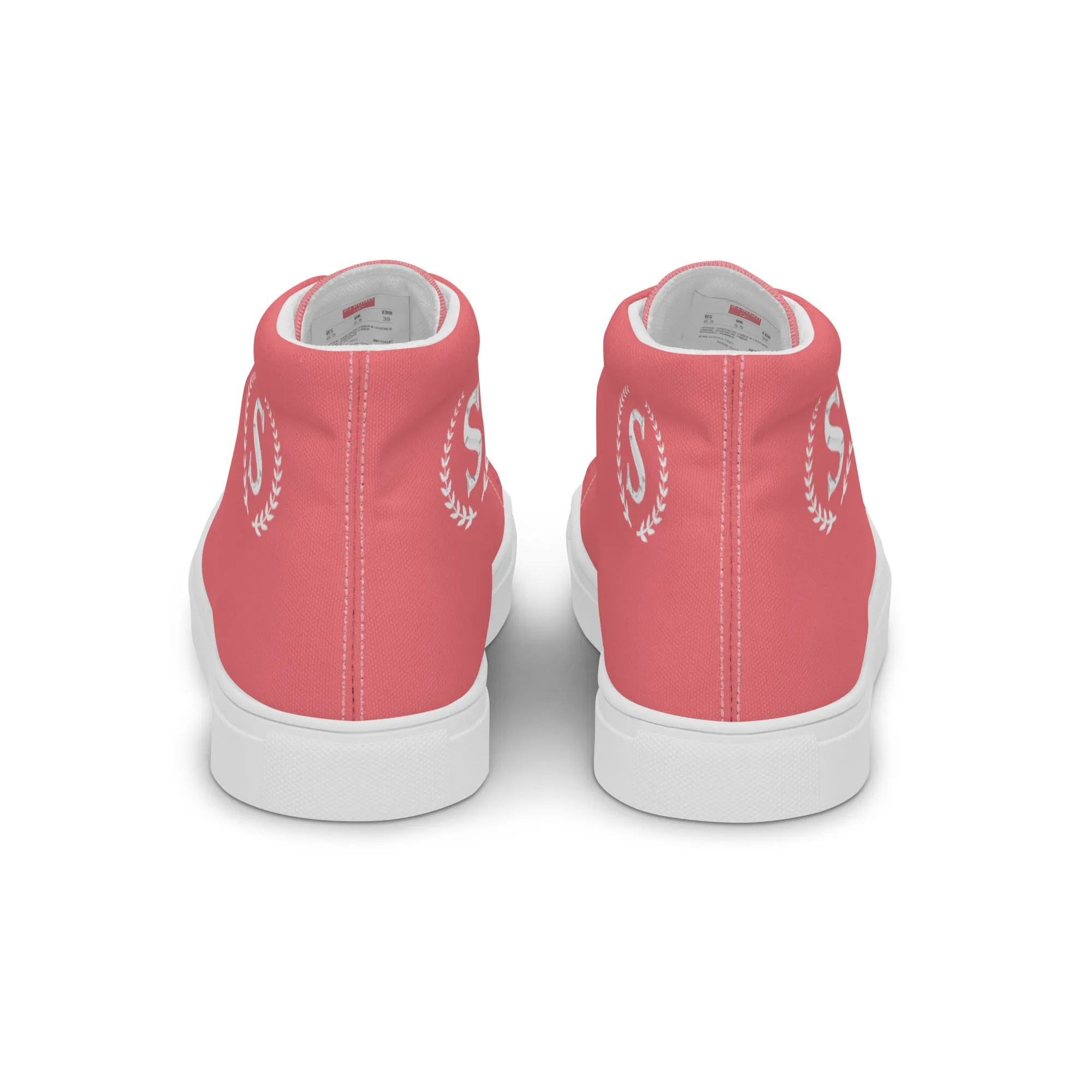 Women’s high top canvas shoes