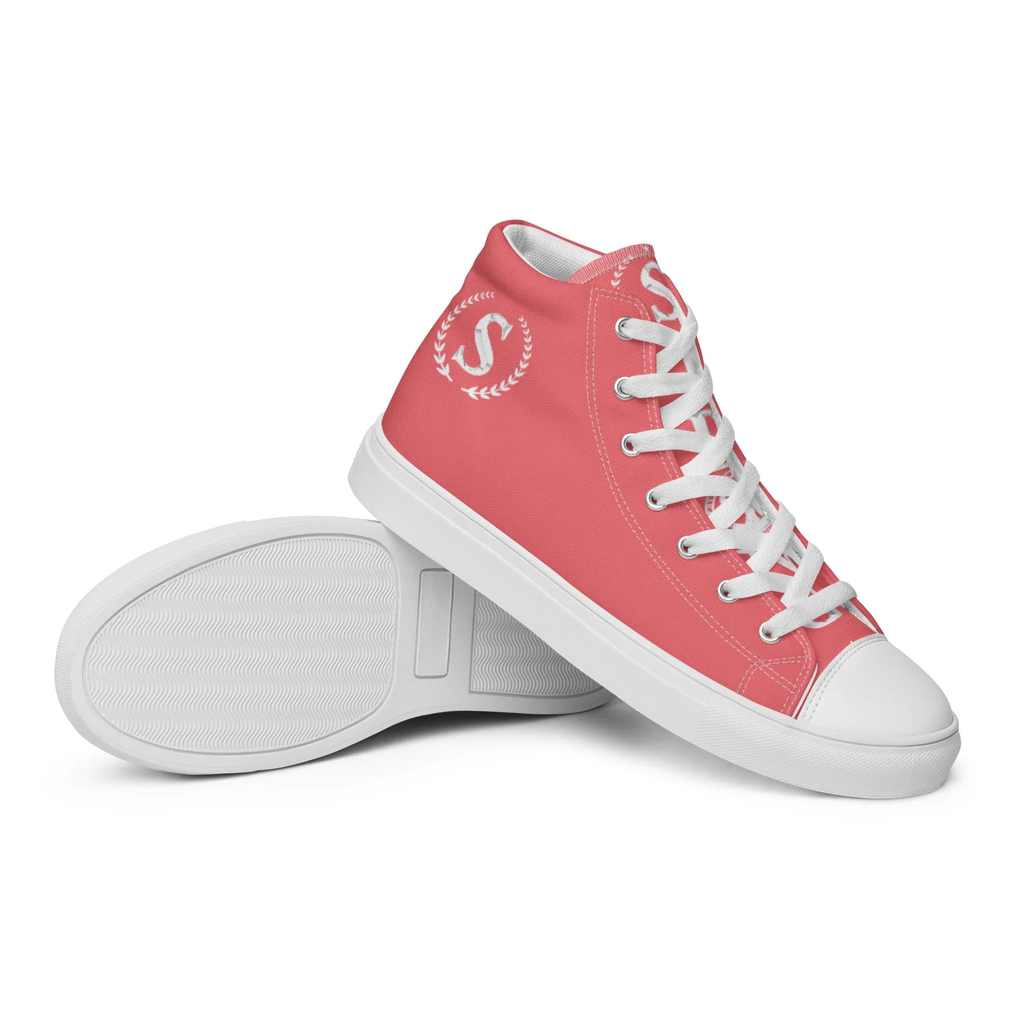 Women’s high top canvas shoes