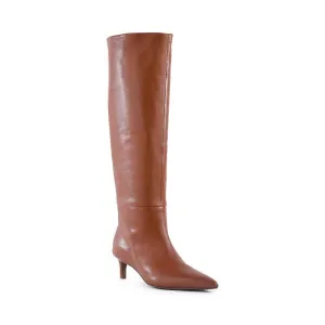 Women's Rose Tall Boot In Tan Leather