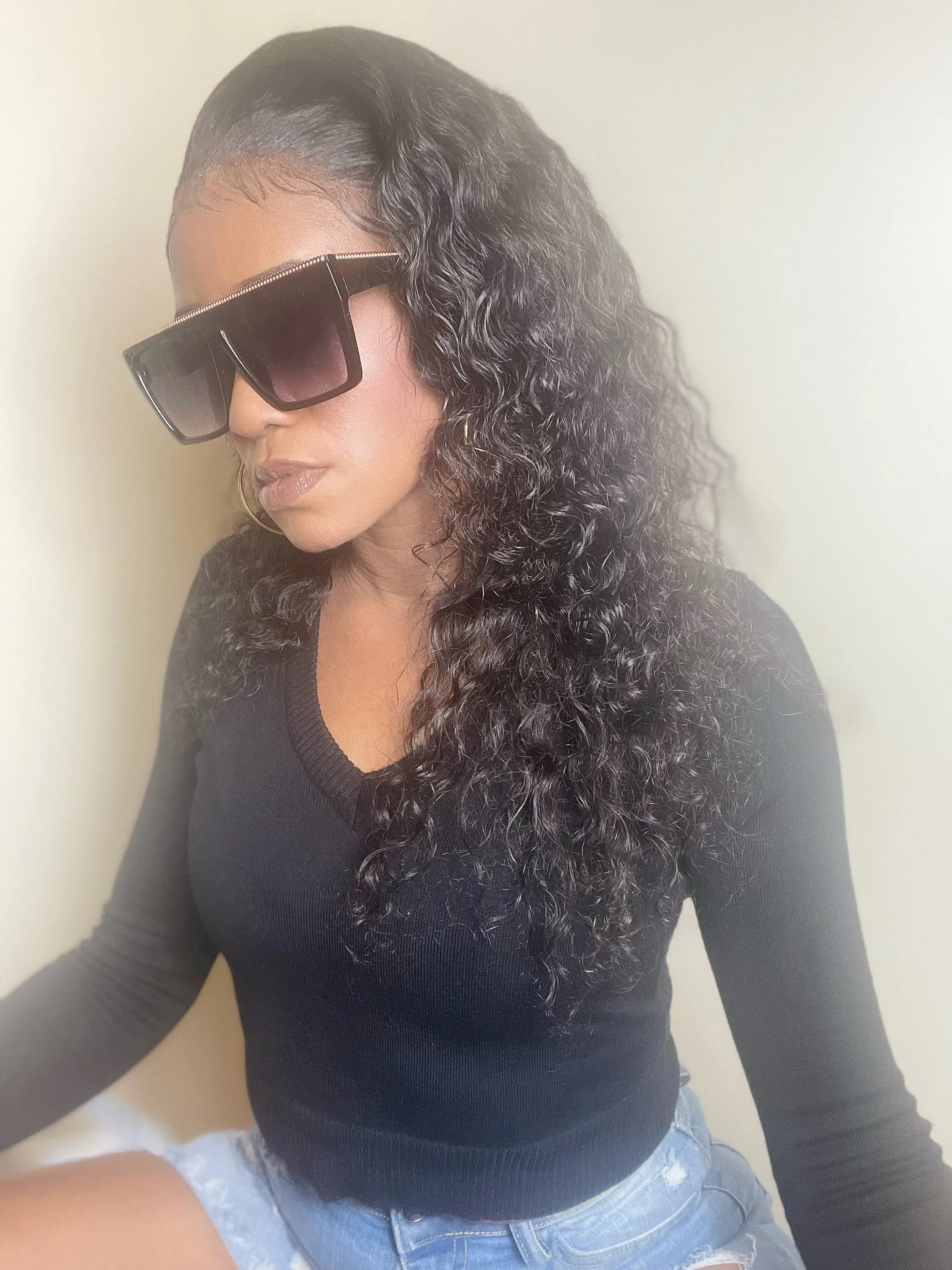 Women's Square Frame Fashion Glasses
