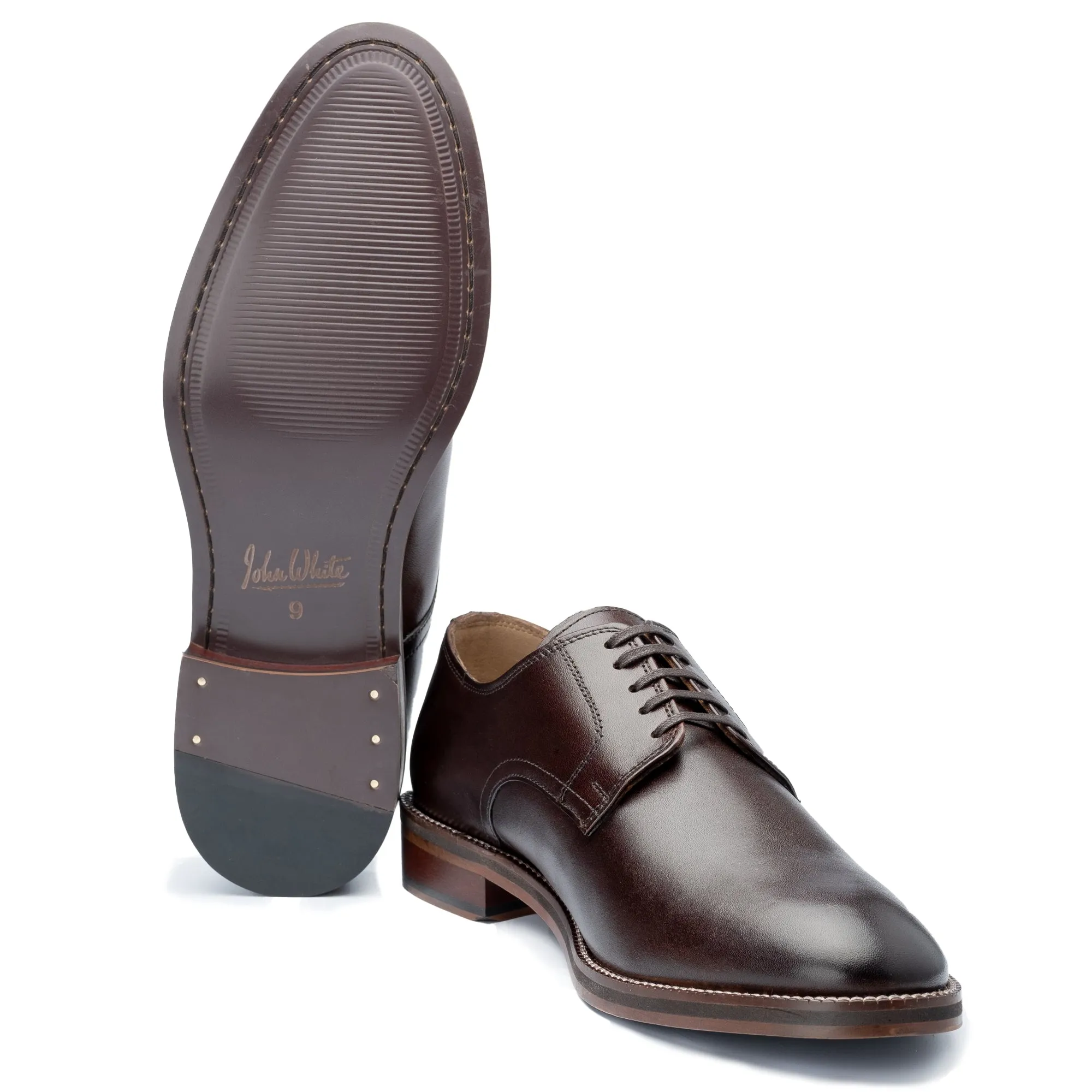 Woodcote Brown Derby Shoes